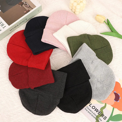 Winter Hats for Men Woman New Beanies Knitted Solid Cute Hat Girls Autumn Female Beanie Caps Warmer Bonnet Ladies Casual Cap