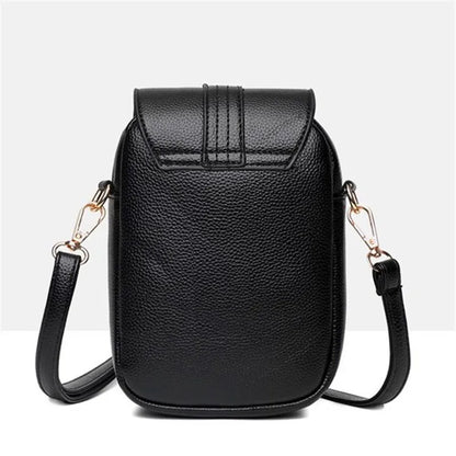 Stylish Flip Open Pu leather Crossbody Bags for Women Versatile Shoulder Purses Phone Pouch Pocket