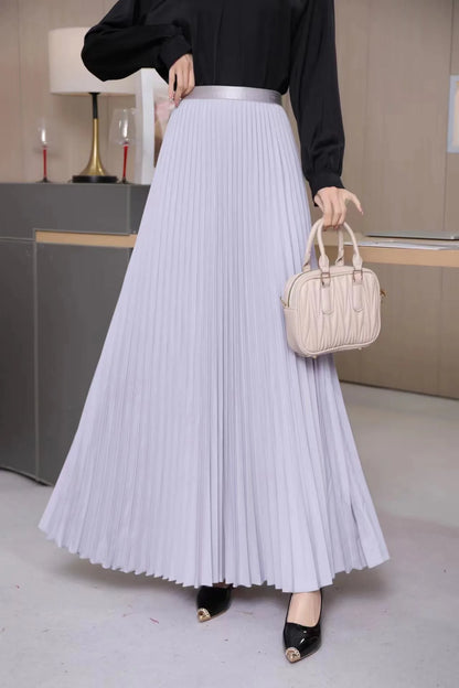 Fashion Elegant Pleated Skirt for Women Faldas Vintage Saias Party Goth Skirts Ropa Mujer Casual Jupe Femme Harajuku Streetwear