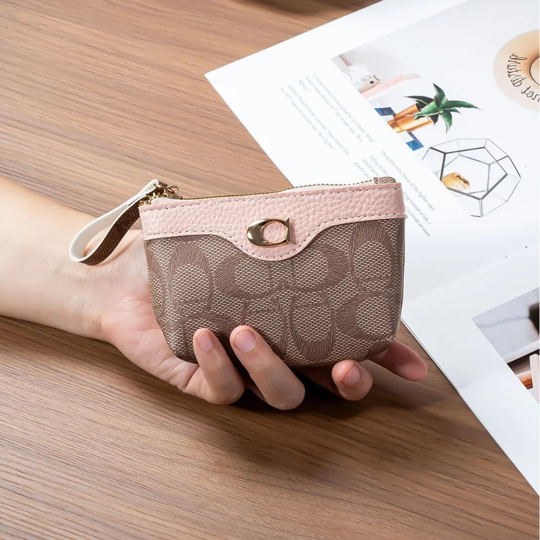 2026 New Classic Old Flower Small Wallet, Women's Mini Wallet, Coin Small Bag, Change Bag, Leather Wallet, Storage Bag, Card Bag