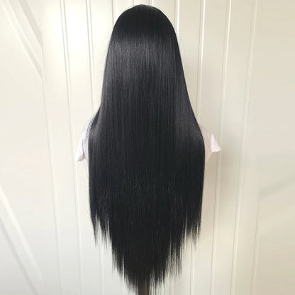 Charisma Synthetic Lace Front Wig Long Silky Straight Hair Heat Resistant Hair Synthetic Wigs For Women Ginger Blonde Wig