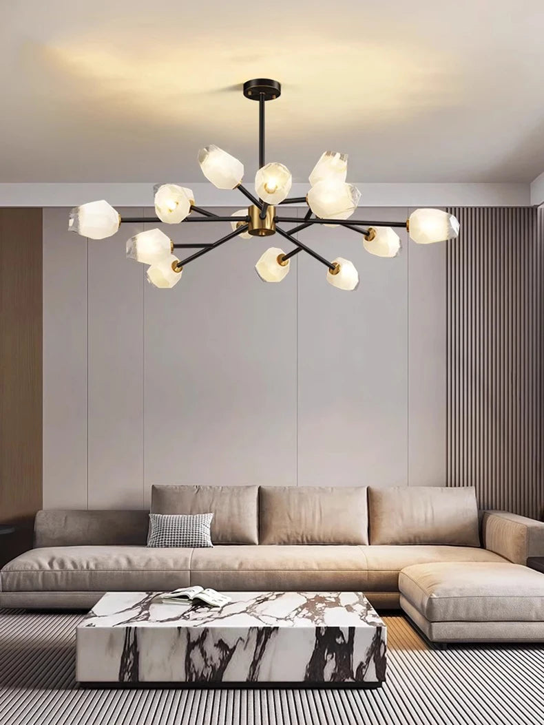 Nordic Home Decor Dining Room Pendant Lamp Lights Indoor Lighting Ceiling Lamp Hanging Light Chandelier Lamps for Living Room