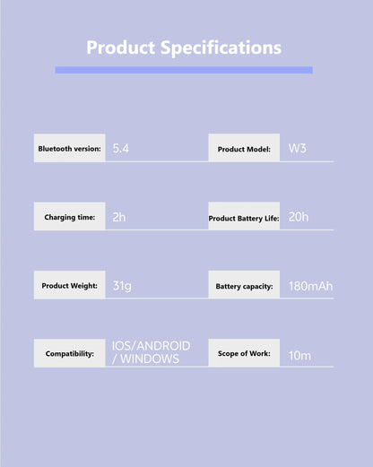 Open-Ear Headsets with Noise Canceling Boom Microphone Lightweight Bluetooth Wireless Headphones for Trucker Office Call Center
