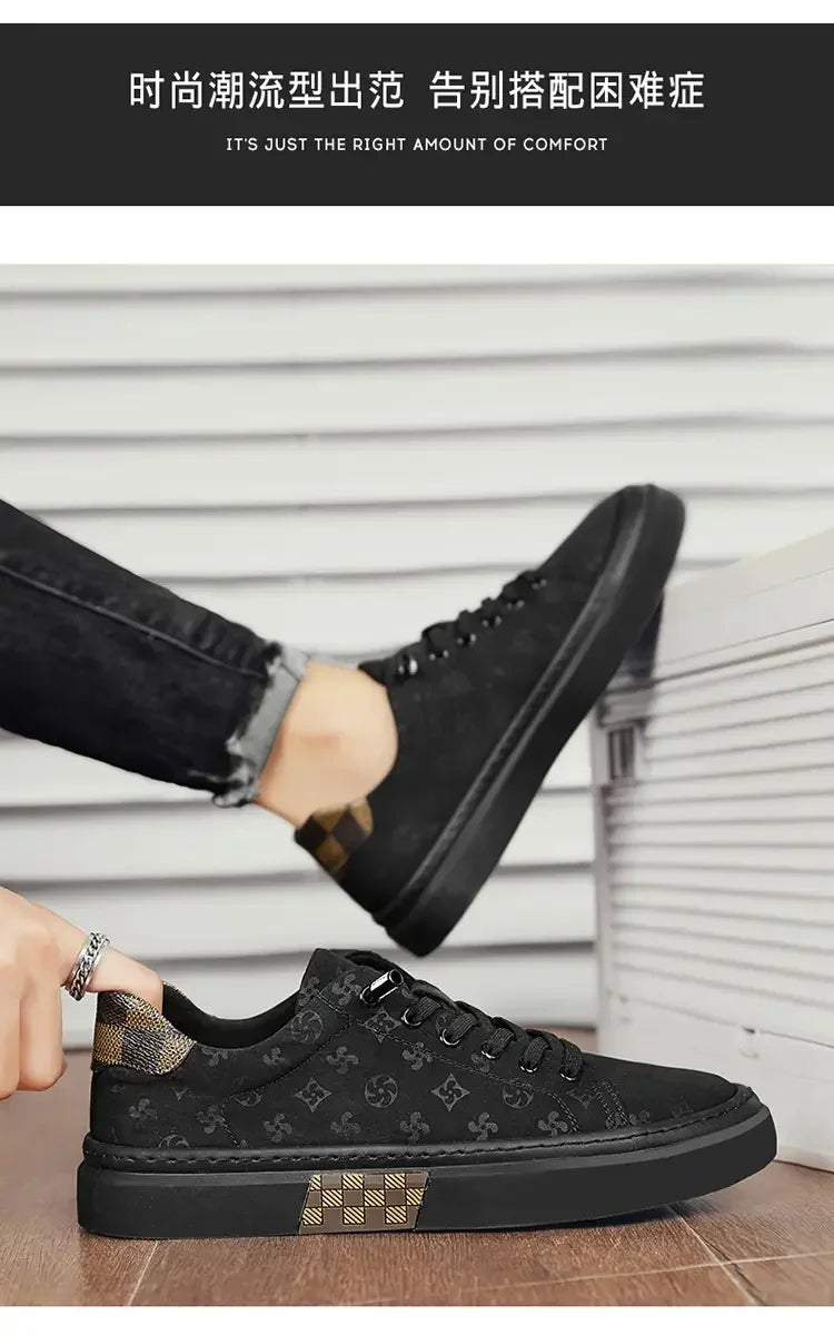 Men Skateboarding Shoes Platform Tennis Gym Sport Sneakers Luxury Design Skateboard Flats Sneakers Outdoor Walking Shoe For Male