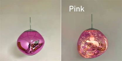 Nordic LED Lava Pendant Lights PVC Lighting Ideal for Living Room Indoor Decor Home Fixtures Loft Kitchen Hanging Lamp