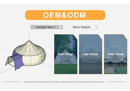 Tents Camping Outdoor Heavy Duty Luxury 6m Geodesic Dome Tent Glamping Dome With Bathroom