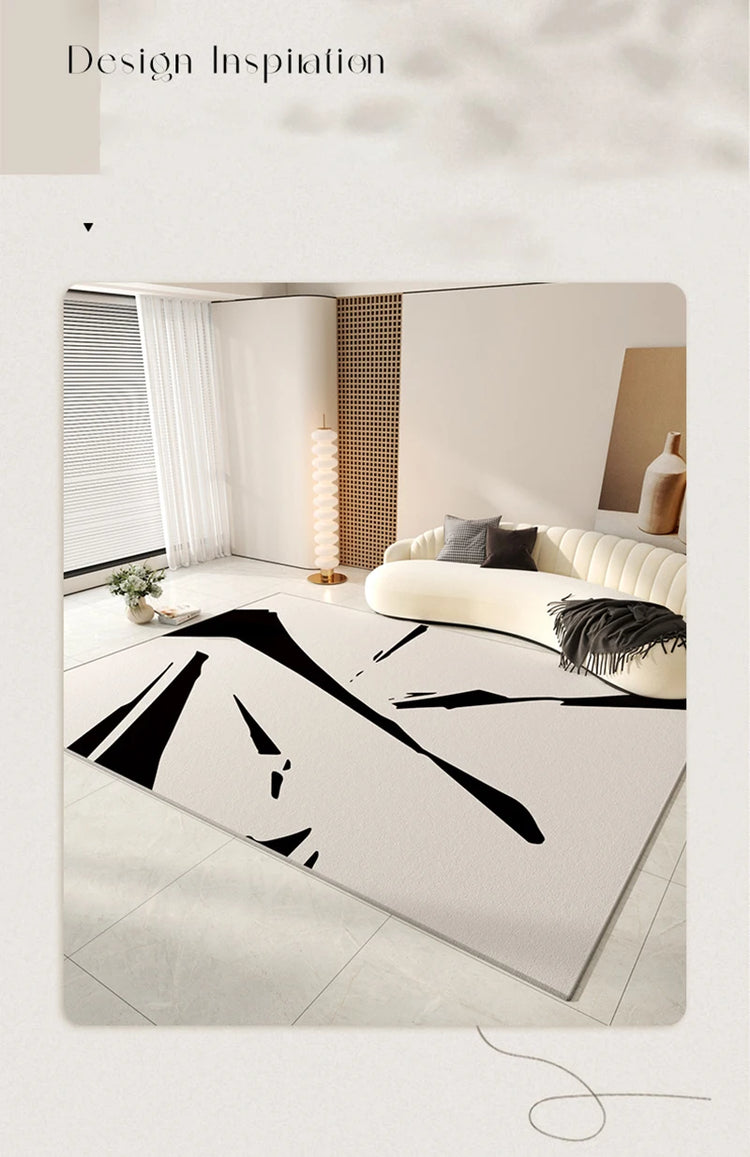 French Light Luxury Sofa Coffee Table Rug Bedroom Bedside Carpets Large Area Living Room Decoration Rugs Cloakroom Decor Carpet