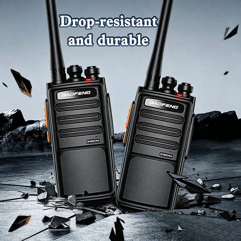 BAOFENG BF-888S Plus PMR446 License Free Two Way Radio Portable Walkie Talkie VOX Micro USB Rechargeable For EU Family Team Use