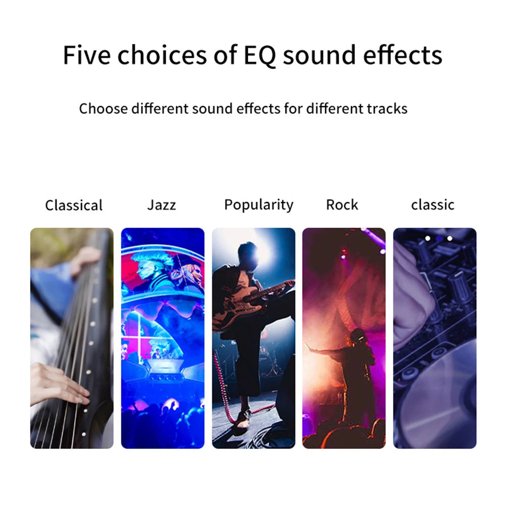 Bluetooth 5.0 Earphones Neckband Headsets Wireless Headphones HiFi Stereo Noise Reduction Earbuds Support BT TF Card FM Radio