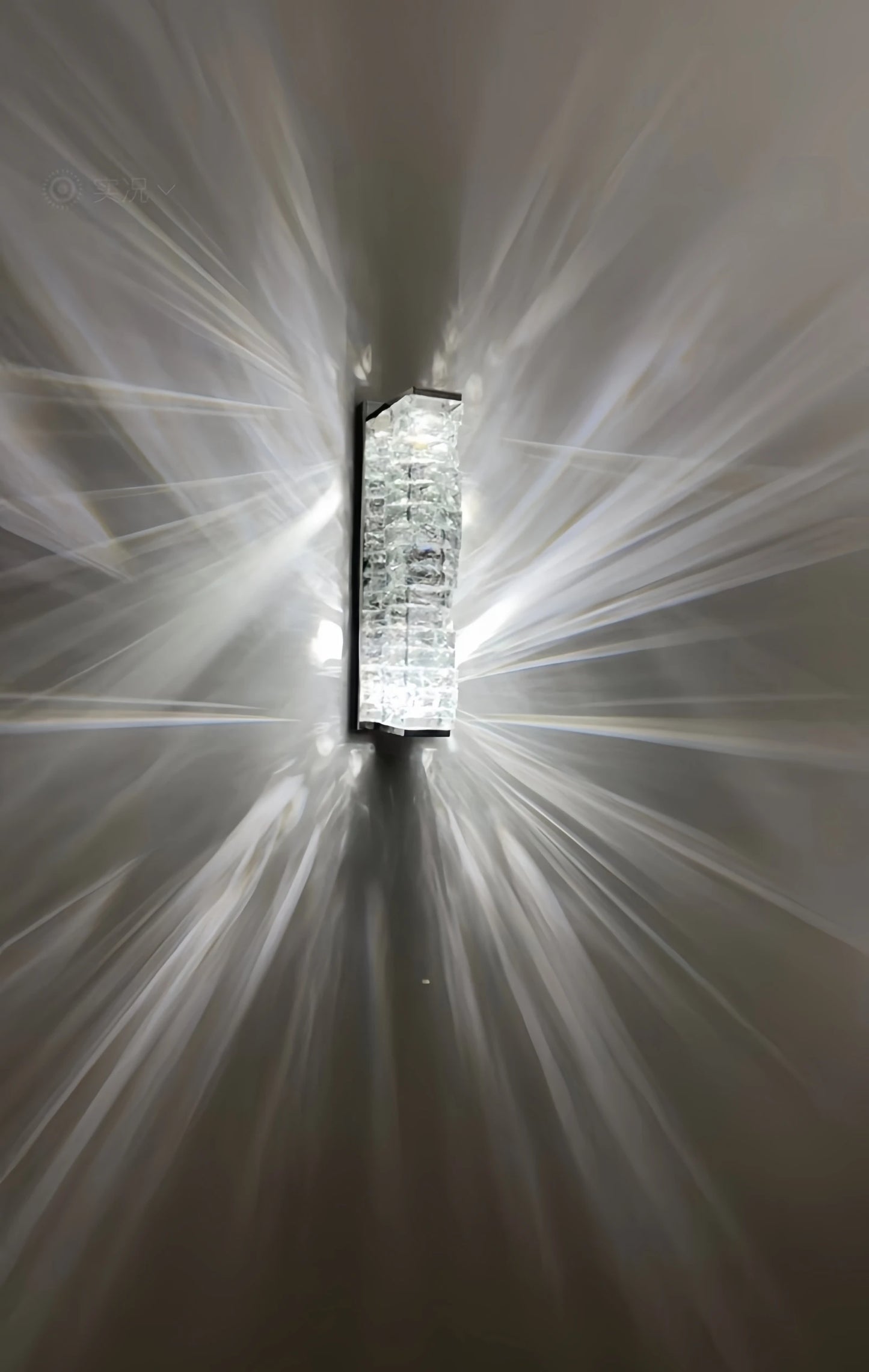Luxury Crystal Wall Lamp Modern LED Sconce Chrome Gold Mirror Wall Light For Living Room Bedroom Aisle Indoor Decor Vanity Light