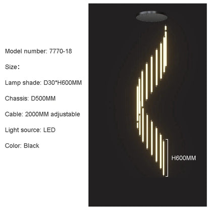 New Room Decoration Interior Chandelier Modern LED Living Room Hanging Lights Ceiling Home Decor Ceiling Pendant Lamp Lustre
