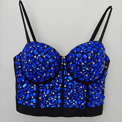 Sexy Party Corset Tops Woman Tank Streetwear Camis Bustier Fashion y2k Crop Top Women Clothes Summer Club Shirt Ladies Bra Blusa