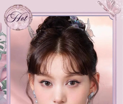 Flower Knows All In One Makeup Set Gift Box Garden Cushion Cream Foundation Matte Blush Long Lasting Velvet Lip Cream With Bag