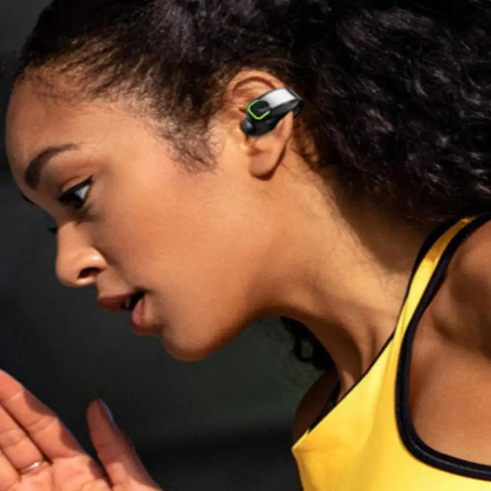 Clip On GD28 Bluetooth Earphones With No In Ear Design Single Ear Hanging Style For Business And Sports Bluetooth Earphones