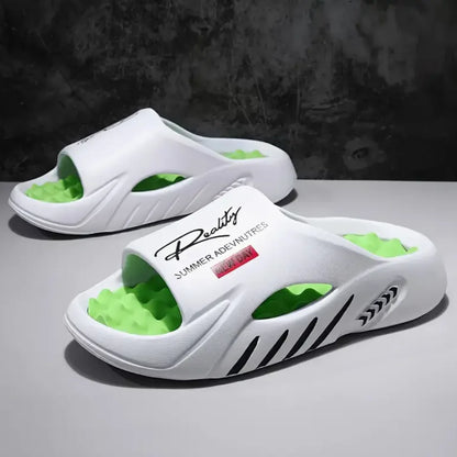 Men's Slippers EVA Non-slip Slides Fashion Slippers Comfortable Men's Slides Casual Sandals Outdoor Indoor Shoes Big Size
