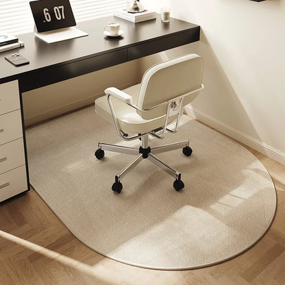 VIKAMA Computer Chair Non-Slip Mat Bedroom Dresser Chair Foot Mat Study Swivel Chair Floor Protection Mat Under Desk Carpet
