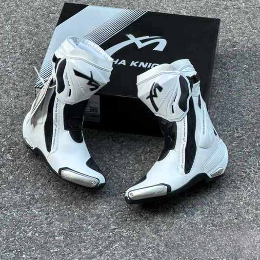 BENKIA Mocha Motorcycle Track Riding Boots CE Certification Professional Racing Botas BENKIA Waterproof Boots High Quality SH109