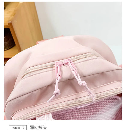 Japanese Kawaii Itabag Women New 2026 Transparent Backpack Women Large Capacity Ita Backpack School Bags for College Student JK
