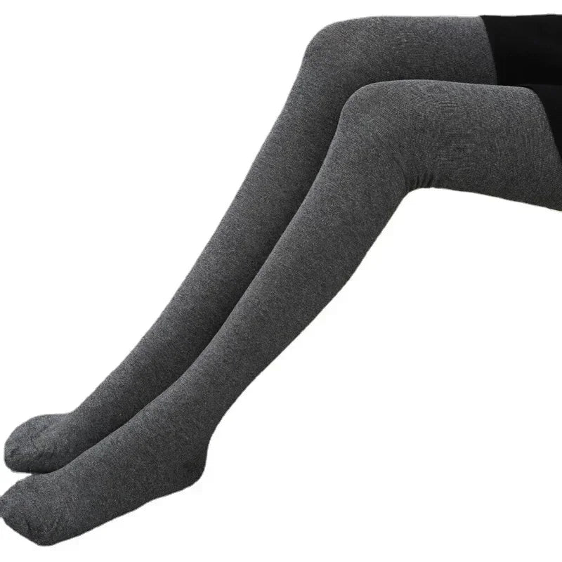 Autumn and Winter Warm 80cm Knee Socks Women Cotton Thigh High Over The Knee Stockings Ladies Girls Long Stocking Sexy High Sock