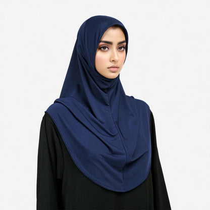 Muslim Islamic Jersey Modal Hijab Scarf Instant Hijabs Headscarfs For Women Long Scarves Head Wrap Shawl Bonnet Hijabe Femme
