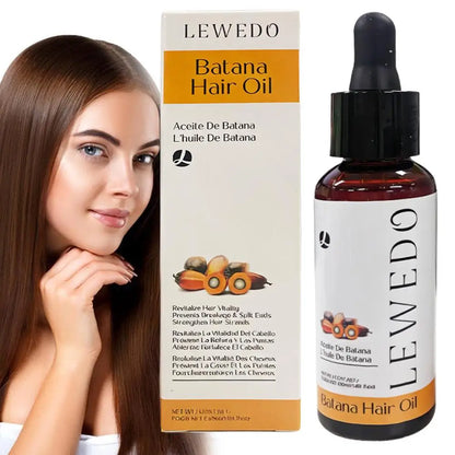1/2PCs Natural Batana Oil For Hair Growth Pure Batana Oil Hair Shine Strengthen For Women Prevent Hair Loss Eliminate Split Ends