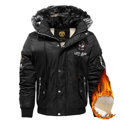 2026 Men Winter Hooded Down Jackets Warm Parkas Winter Coats Male Outwear Casual Winter Jackets Good Quality Men Long Jackets