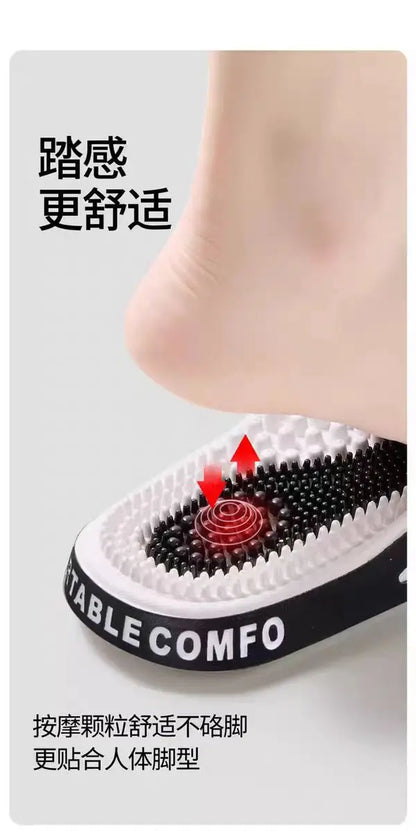 Couple massage slippers men's bathroom shower 2026 new acupoint foot therapy home indoor men's cool slippers summer