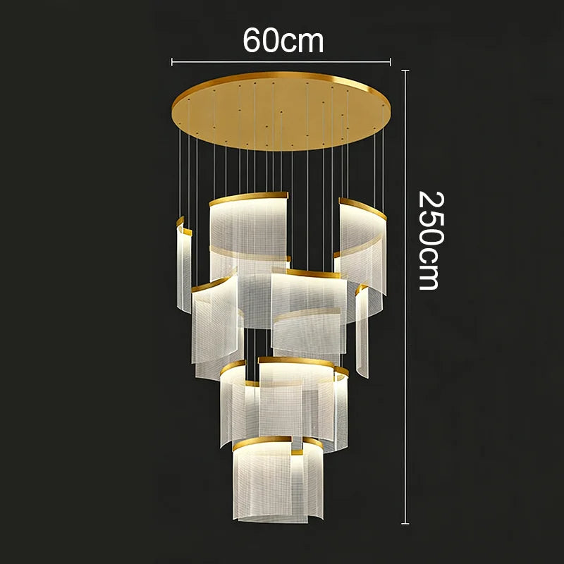 Modern home decor ring led lights pendant light lamps for living room Chandeliers for dining room hanging light indoor lighting