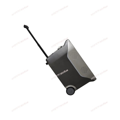 Trolley Style 3500W High Power Portable Outdoor Power Station Solar Charging Emergency Energy Storage Mobile Power Supply