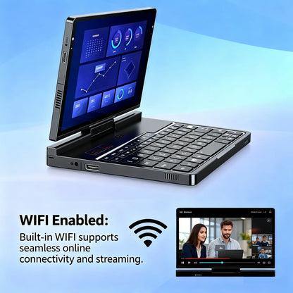 New GPD Pocket 4 2025 Mini Laptop PC 8 Inch AI 9 HX 370 8840U 16/32/64GB RAM 1/2TB NVME SSD 2K 144HZ Full-featured Handheld WIFI