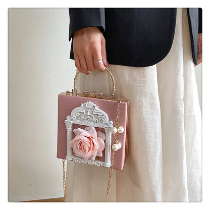 Luxury Angel Female Handbags Fashion Pearl Women Bag Cross Body Brand Leather Women Shoulder Bag Ladies Hand Bags