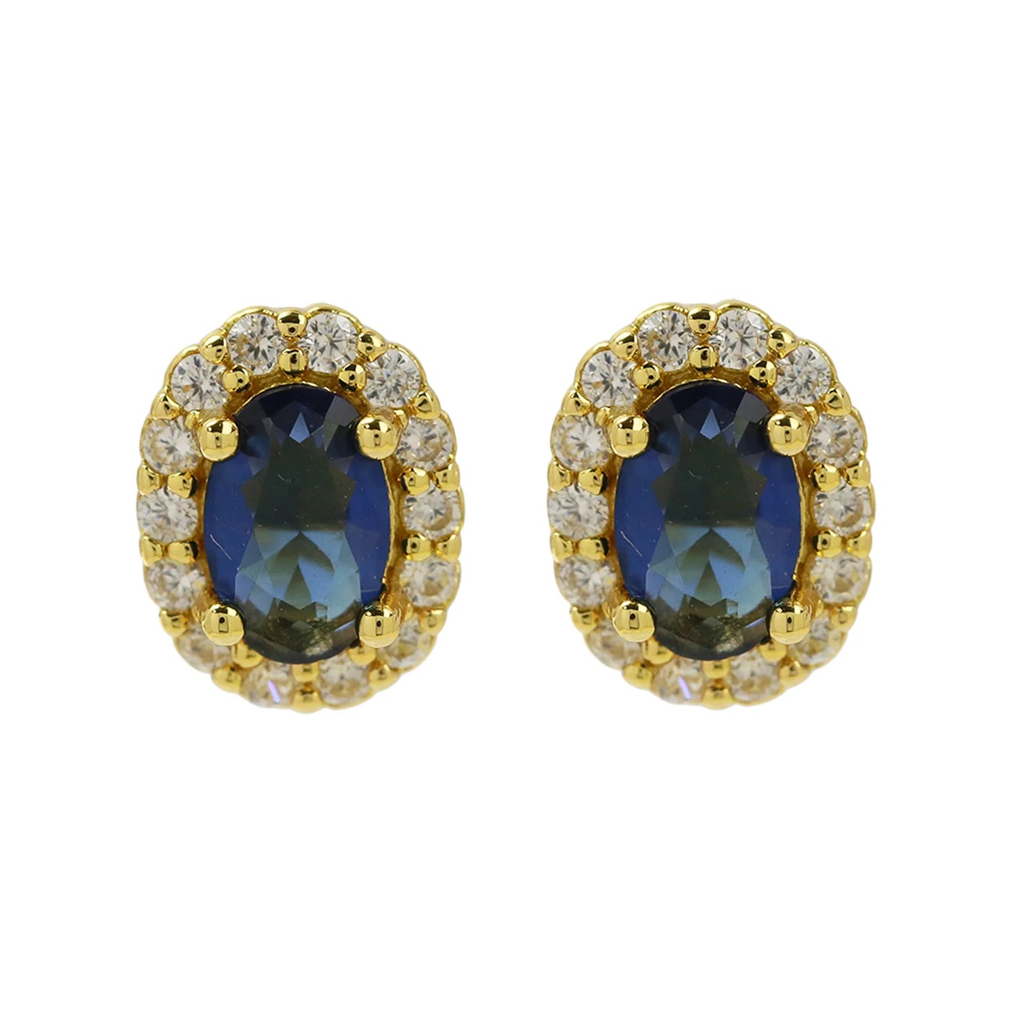 Colorful 12 Month Birthstone Rhinestone Stud Earrings For Women Crystal Ladies Fashion Weddings Banquet Jewelry Accessories