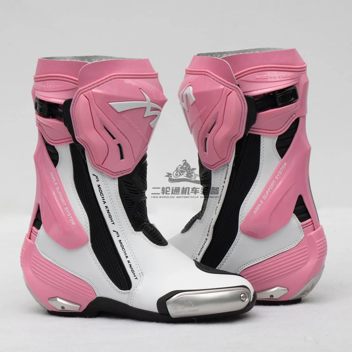 MOCHA Off-Road Riding Boots Ankle & Shin Impact Protection Non-Slip Wear-Resistant Sole for Track Enduro Competitive Riding