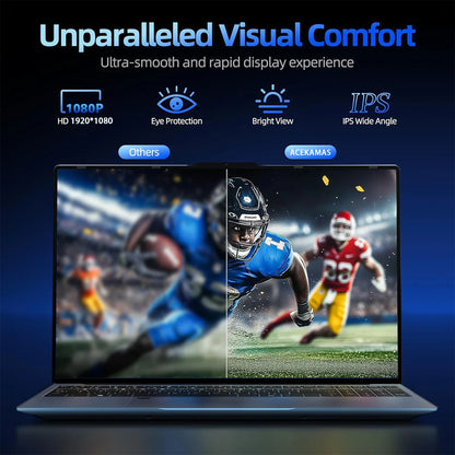 2026 Intel Core I9 10980HK 9900U Laptop Windows 11 Pro 16GB RAM 1TB 2TB SSD Portable Gaming Laptops Computer 15.6" Notebook PC