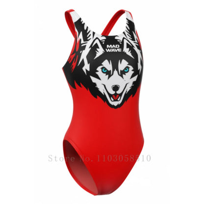 mad wave Women Sexy Swimsuit Skinsuit Diving Surfing Race Triathlon Training Body Physical Training Fitness Race Beach Casual