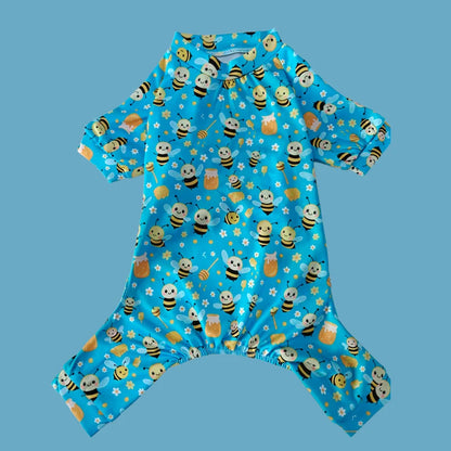 Warm Winter Pajamas Jumpsuit for Dogs - Four Legs Winter Onesie for Medium to Large Dogs Puppy Comfortable Dog Clothes