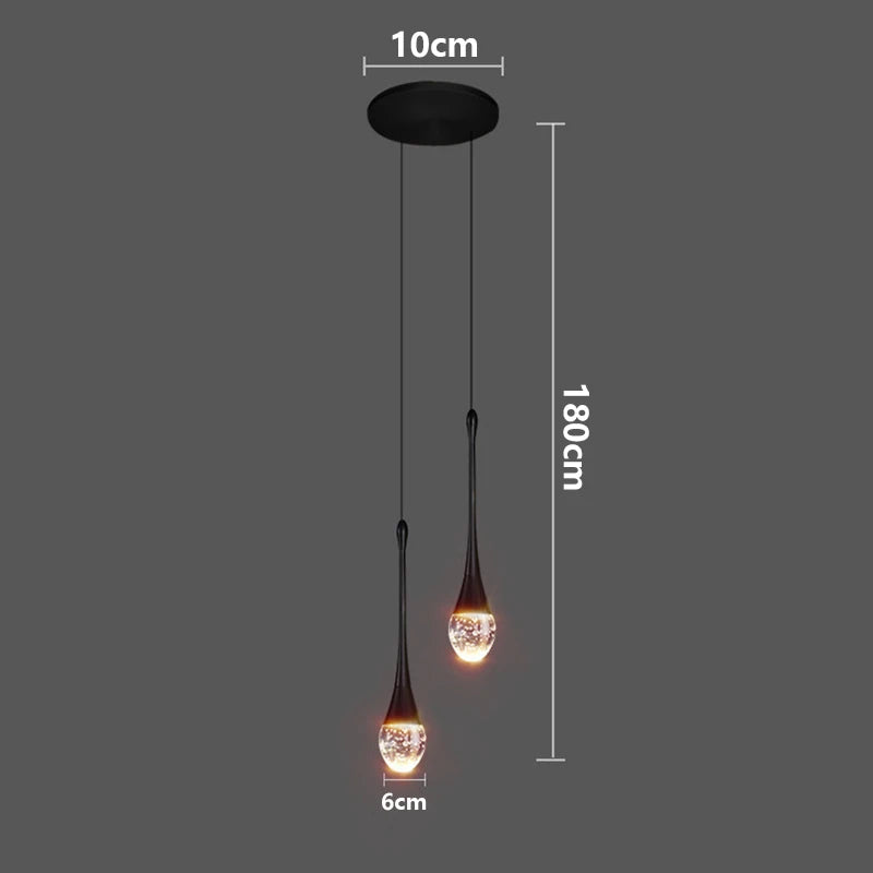 1 PC Modern home decor led lights Bedroom lamp bedside pendant light lamps led Chandeliers hanging light indoor lighting