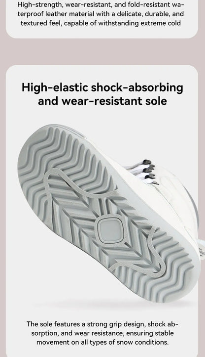 LILKINGS Wishing Star Snowboard Boots Side Buckle Lacing Quick Entry Thermo Liner Women Men 36-45