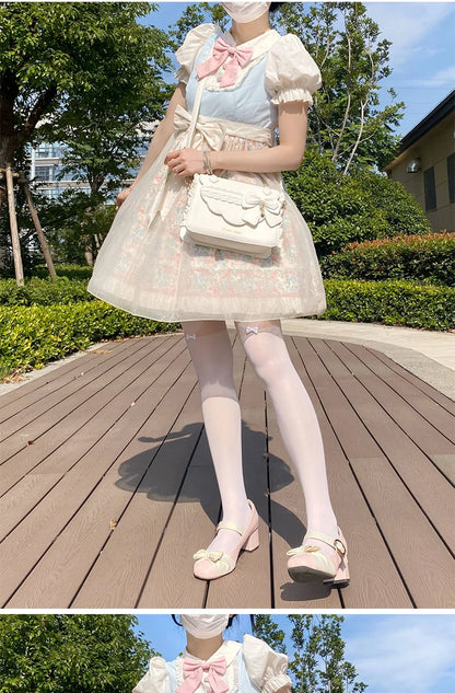 Sweet Ita Bag 2026 Elegant Lolita Bag Ladies Cute Girls Bow Crossbody Bag Popular JK Uniform Shoulder Bag Autumn Bolso Сумка