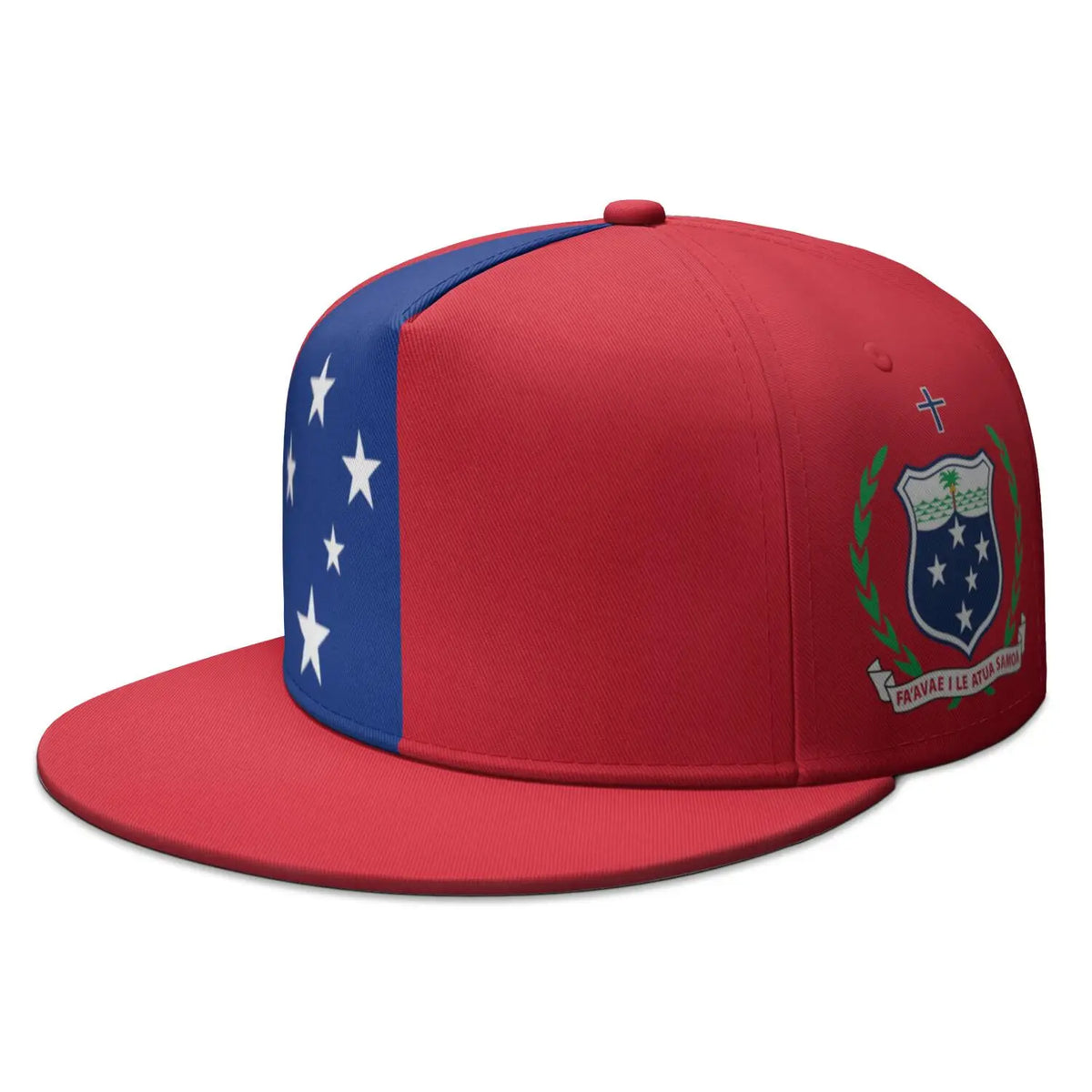 Samoa Baseball Caps Custom Made Name Team Logo Flat Brimmed Hat Wsm Country Travel West Nation Respirant Samoan Flag Headgear