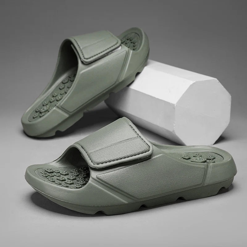 Outdoor Sandals Beach Casual Shoes New Summer Men Massage Slippers Sides Indoor Soft Sole Slides Men Flip-flops Men's Footwear