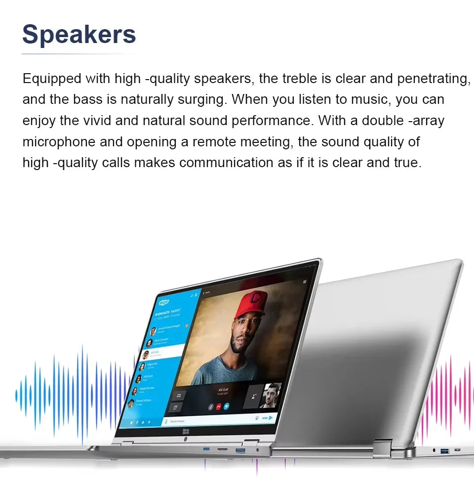 Touch Screen Notebook Portable 2 in 1 Laptop Computer Intel Core i7-8500Y / N4020 11.6 Inch Windows 11 Pro Tablet PC Computer