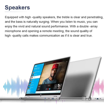 Touch Screen Notebook Portable 2 in 1 Laptop Computer Intel Core i7-8500Y / N4020 11.6 Inch Windows 11 Pro Tablet PC Computer