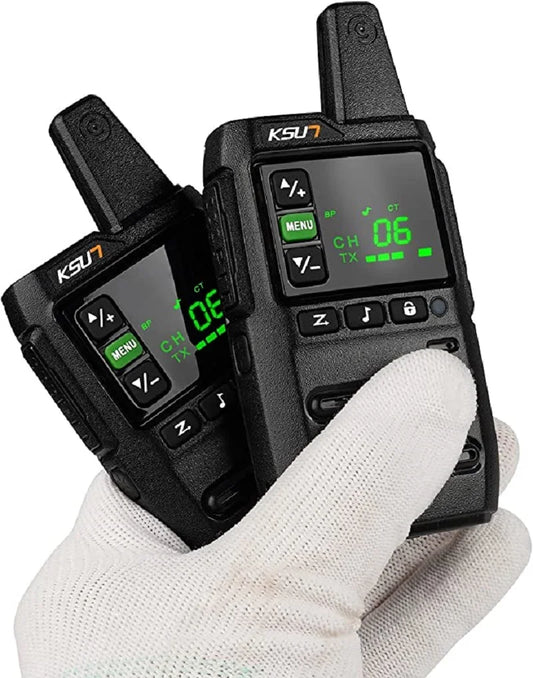 KSUT Walkie Talkie GZ20 Legal Frequency European Frequency PMR 446MHZ FRS Professional Mini Two Way UHF Radio Transceiver