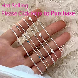VENTFILLE 925 Sterling Silver Geometric Multilayer Round Bead Ring Female Fashion Punk Temperament Prevent Allergy Charm Jewelry