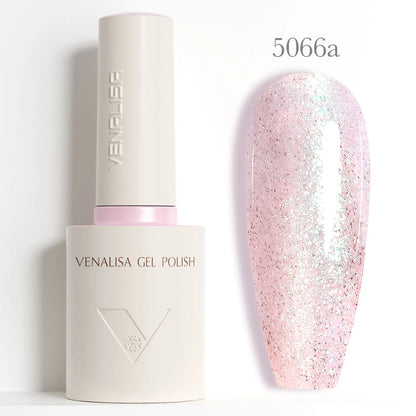 Venalisa 10ml HEMA TPO Free Red Cat Eye Gel Polish Soak Off UV LED Magnetic Nail Polish Diamond Top Long Wear Gel Varnish