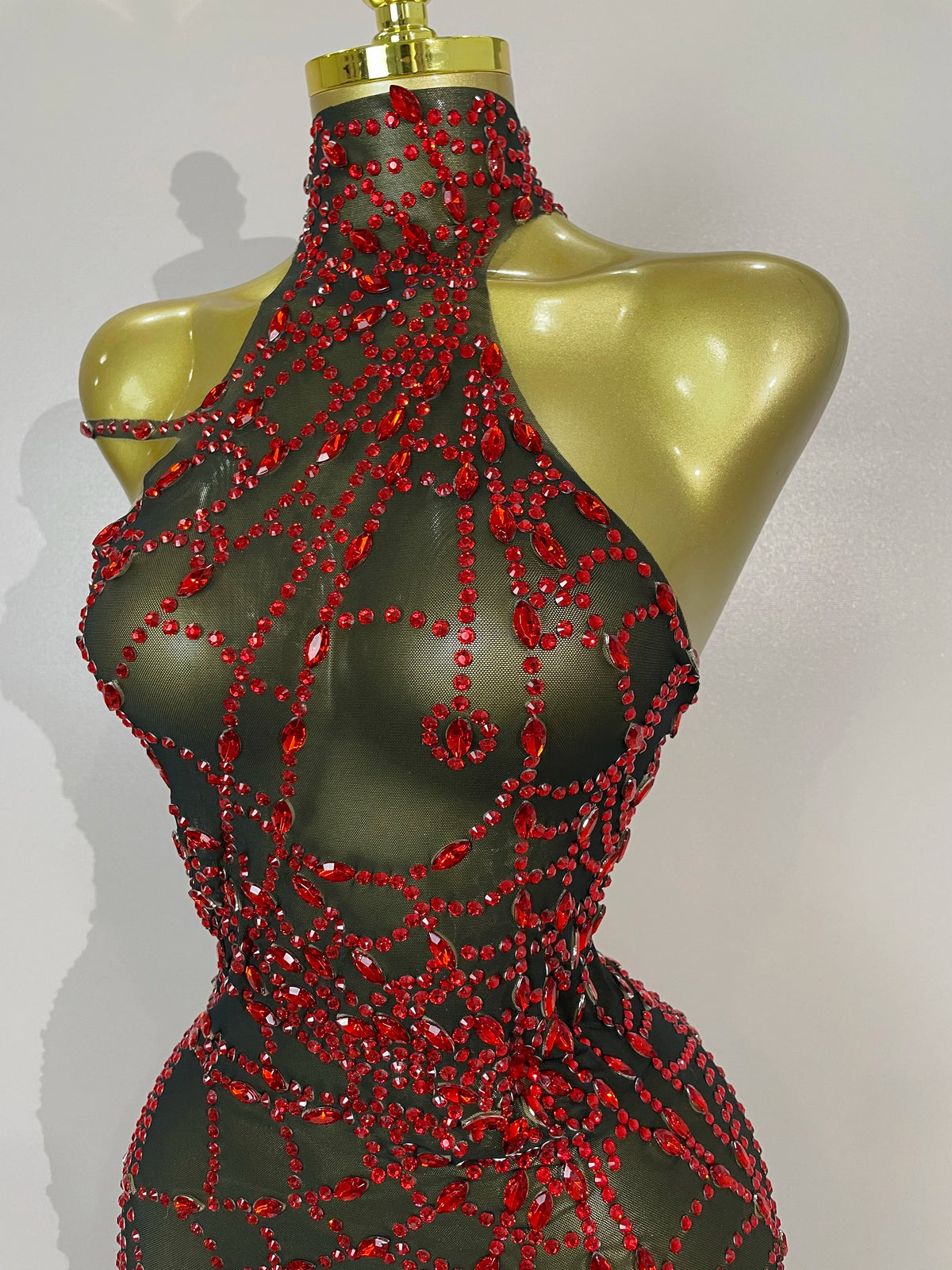 New Women Sparkly Diamonds Sexy Mesh Jumpsuit Nightclub Bar Party Show Gogo Dancer Festival Clothing Drag Queen Stage Costume