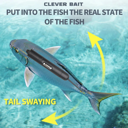 Rechargeable ABS Robotic Bionic Lure Auto-Swimming Sinking Revives Dead Bait Fishing  Clever Bait Smart Bait Fishing Lure