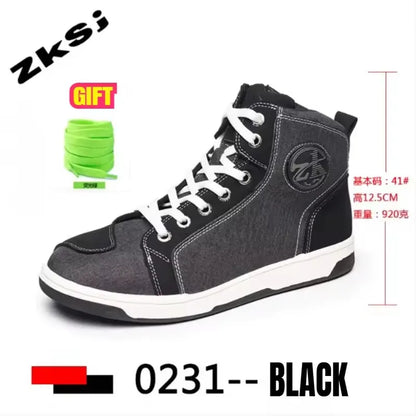 Motorcycle Boots Motos Riders Protective Boots Waterproof Non-slip Motocross Mountain Racing Shoes Casual Shoes Botas Para Moto