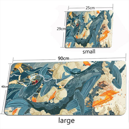 Chinese Dragon Mouse Pad Keyboard Mousepad XXL Large Mouse Mats Game Gaming Accessories Office Computer PC Gamer Laptop Desk Mat
